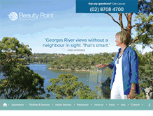 Tablet Screenshot of beautypointresort.com